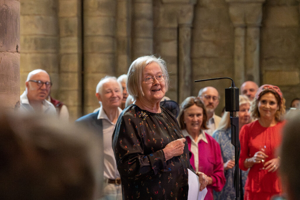 The Right Honourable The Baroness Hale of Richmond, former President of the UK Supreme Court, opening the Magna Carta and the North exhibition