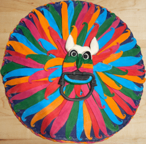 Cake made by Debbie Bennett, Events Manager at DCSF for the Durham Fringe.